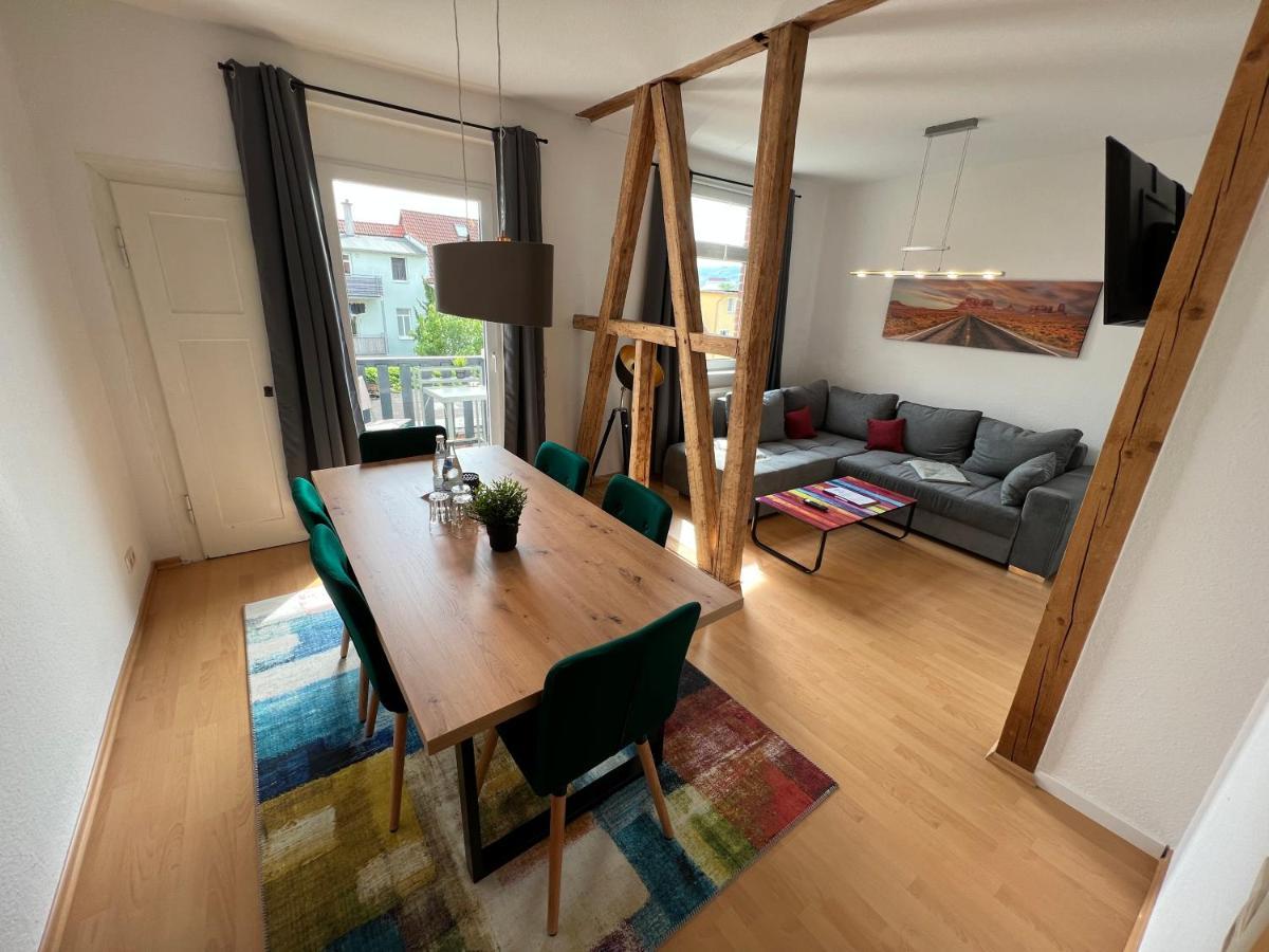 Jena City Apartment, Balkon, Sonnig, Wifi, Parkplaetze, Naehe Zentrum ภายนอก รูปภาพ