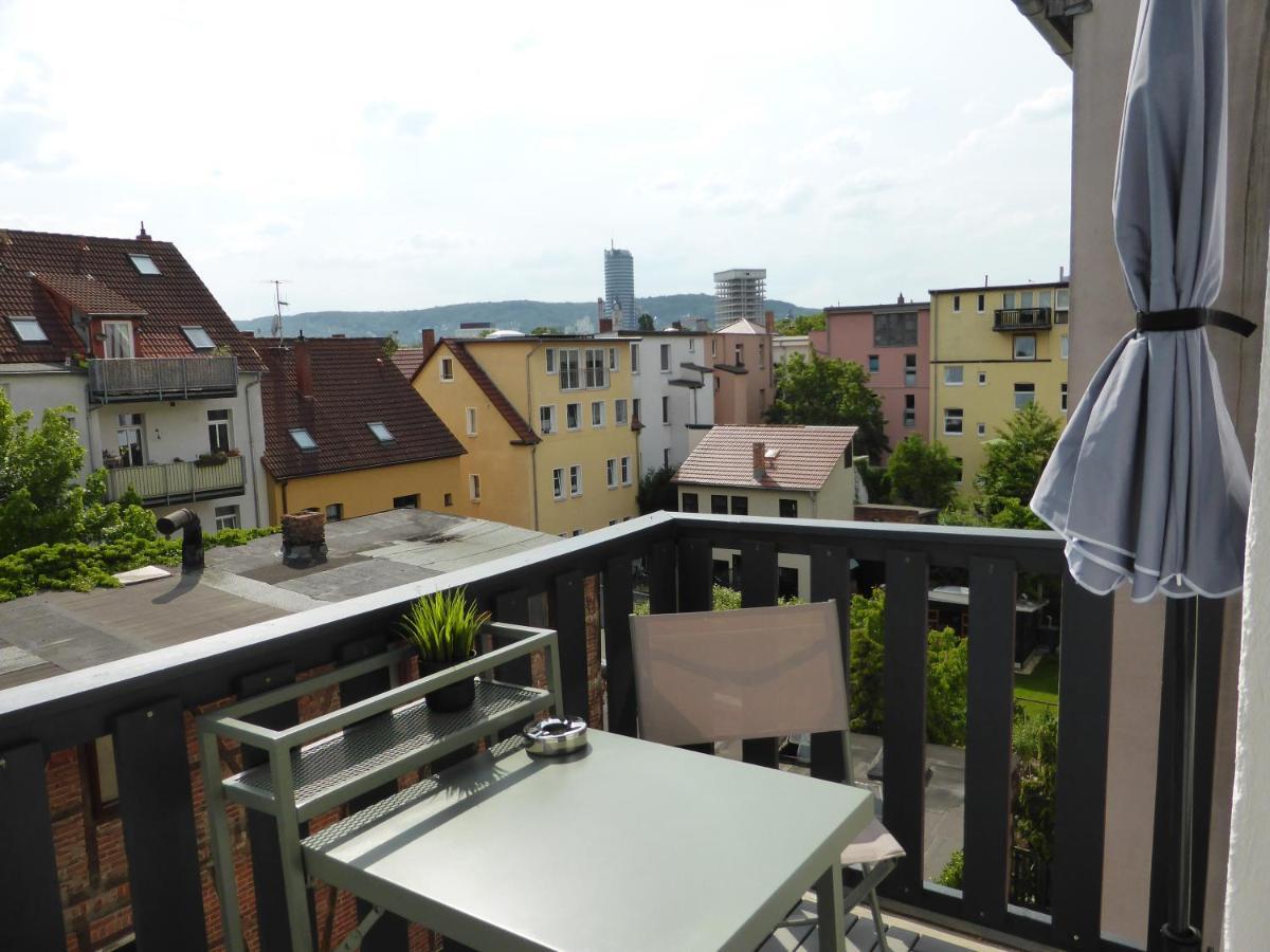 Jena City Apartment, Balkon, Sonnig, Wifi, Parkplaetze, Naehe Zentrum ภายนอก รูปภาพ