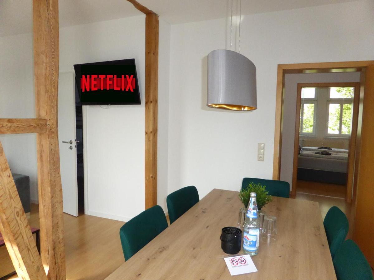 Jena City Apartment, Balkon, Sonnig, Wifi, Parkplaetze, Naehe Zentrum ภายนอก รูปภาพ