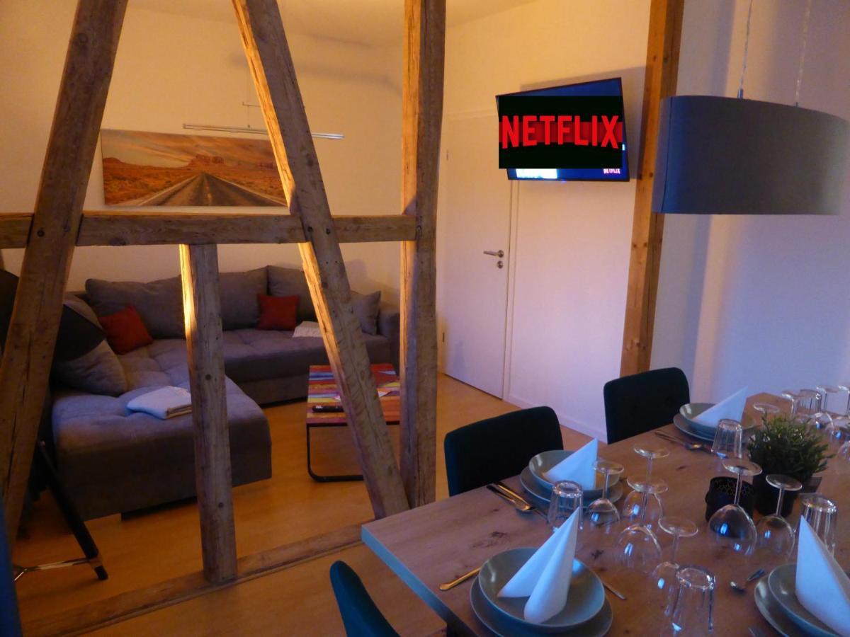 Jena City Apartment, Balkon, Sonnig, Wifi, Parkplaetze, Naehe Zentrum ภายนอก รูปภาพ