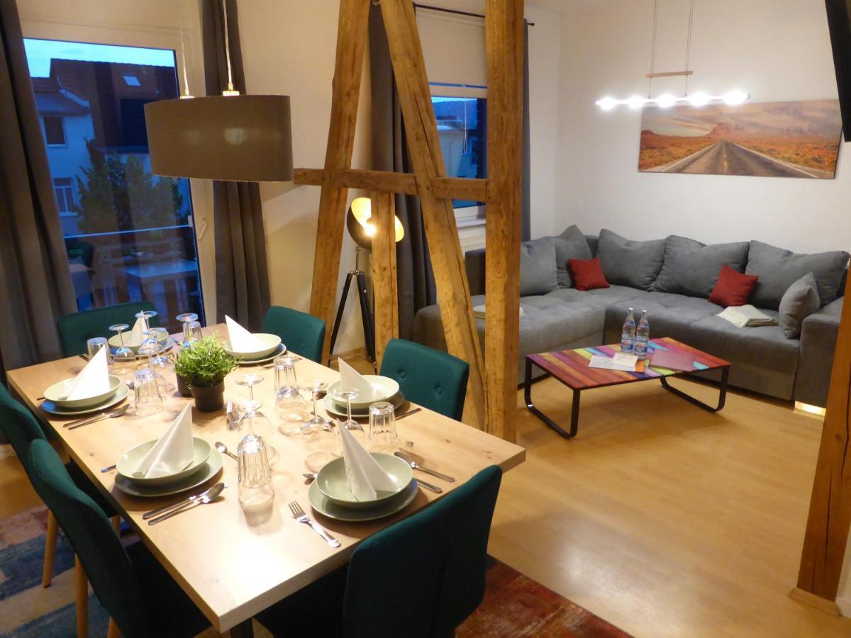 Jena City Apartment, Balkon, Sonnig, Wifi, Parkplaetze, Naehe Zentrum ภายนอก รูปภาพ