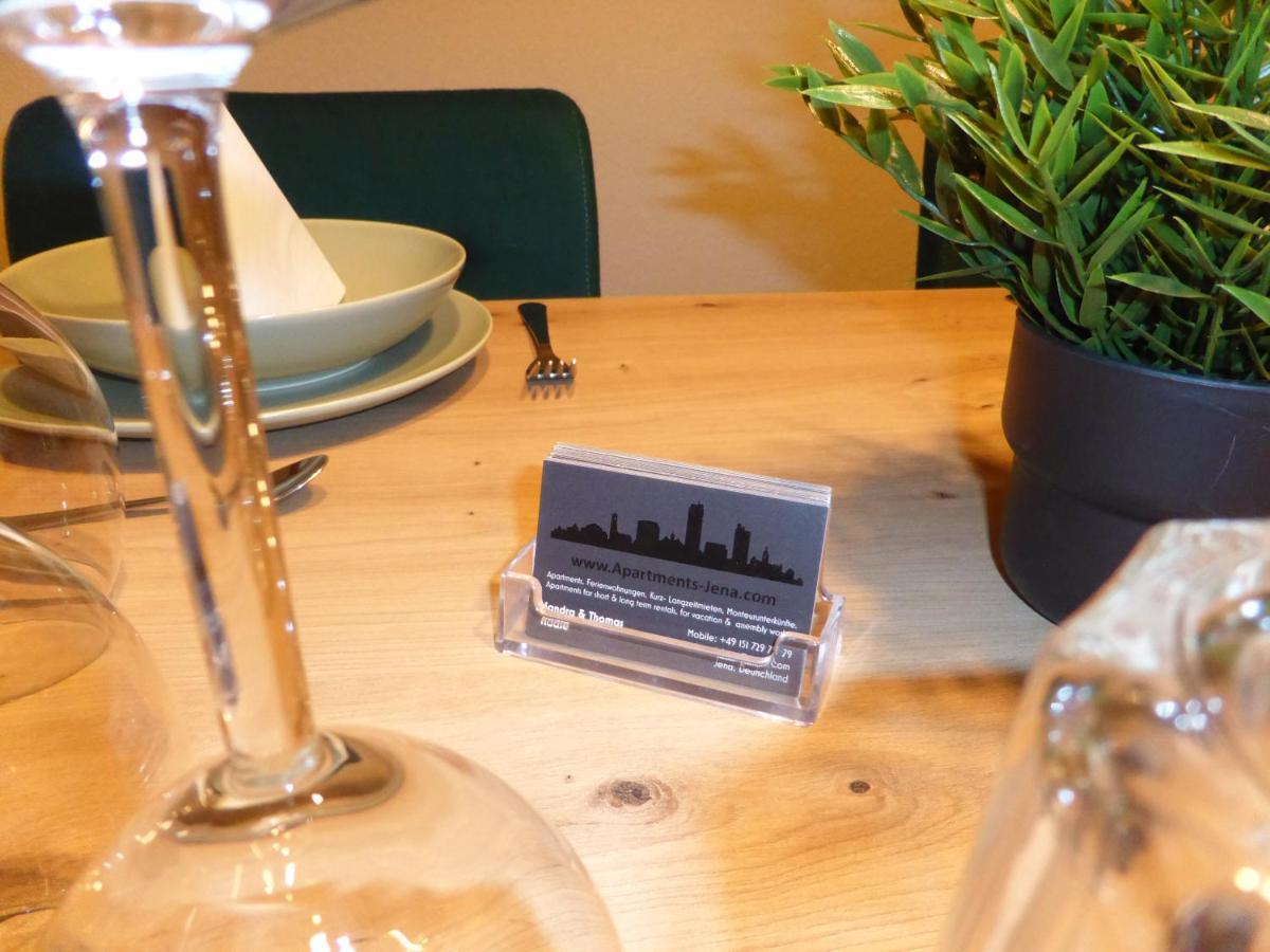 Jena City Apartment, Balkon, Sonnig, Wifi, Parkplaetze, Naehe Zentrum ภายนอก รูปภาพ